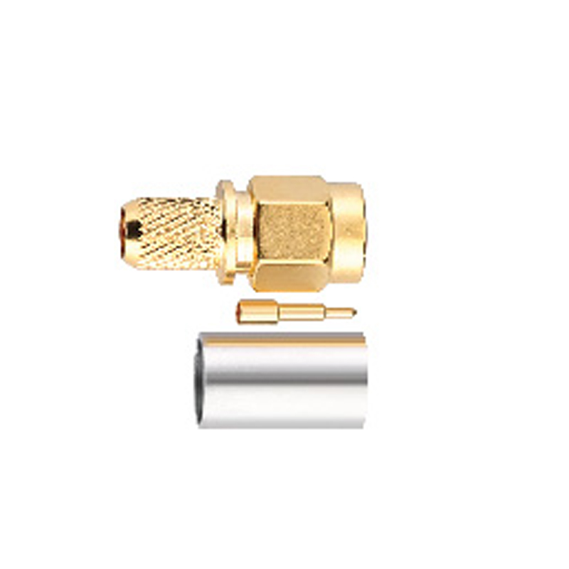 Konektor Adaptor Efisiensi Tinggi RF Pria SMA
